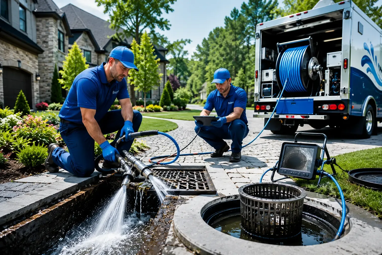 Local outdoor drain cleaning professionals in Clinton, IA